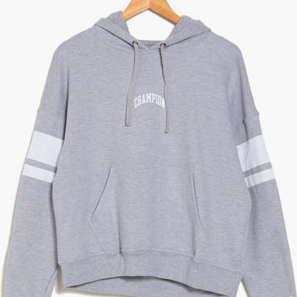 Champion Light Gray Women’s Hoodie